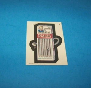 Pegatina Wacky Packages 1991 #6 "Serpientes" - Imagen 1 de 2