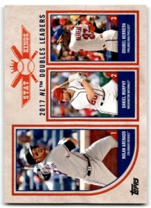 2018 TOPPS BIG LEAGUE NOLAN ARENADO/DANIEL MURPHY/ODUBEL HERRERA COLORADO