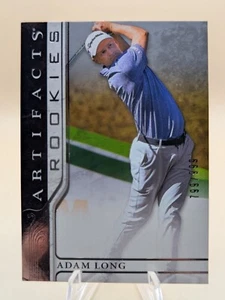 2021 Upper Deck Artifacts Golf Adam Long Rookies card #67 PGA 799/999 - Picture 1 of 2