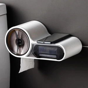 Multifunctional Plastic Removable Tissue , Roll Toilet Paper Holder - Picture 1 of 2