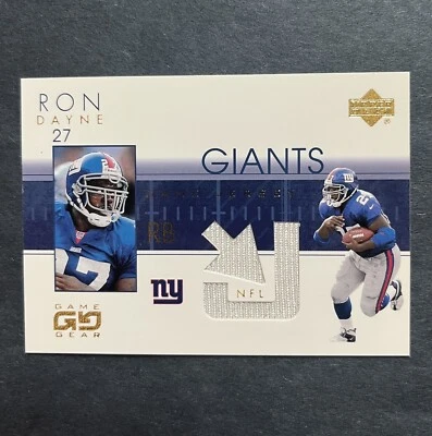 2001 Upper Deck Game Gear Game Jerseys Ron Dayne #RD-J - Image 1 of 3