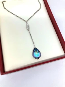 Popular Baccarat necklace Fleur de Psydelic Baccarat 925 silver - Picture 1 of 5