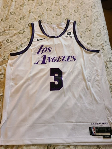 Nike authentic LA Lakers Anthony Davis jersey 58 2xl 3xl city edition rare 2023 Cover