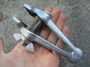 VTG OLD GDR DDR SMALCALDA MINI HAND VISE CLAMP EAST GERMAN GOLDSMITH GUNSMITH - Picture 1 of 6