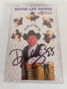 David Lee Garza Los Musicales *SIGNED* Nadie Como Yo Cassette Latin Tejano Sony - Imagen 1 de 6