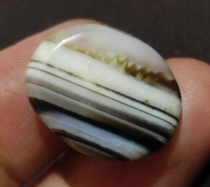Natural 15.15 Ct GORGEOUS YEMENI Bi- Colored Loose AGATE SLABES Gemstone - Picture 1 of 10