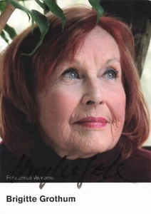 Brigitte Grothum UH Film original signiert Autogrammkarte AK 8091 E - Picture 1 of 1