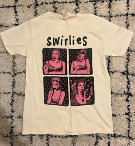 Vintage T-Shirt Swirlies Band Album Musik schwere Baumwolle weiß alle Größen UR214 - Bild 1 von 3