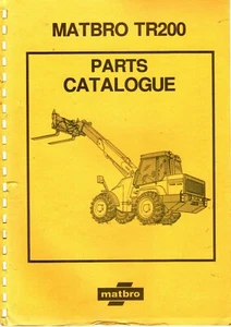 Matbro TR200 Ersatzteile Handbuch Katalog auf CD TR 200 Turbo - Bild 1 von 3