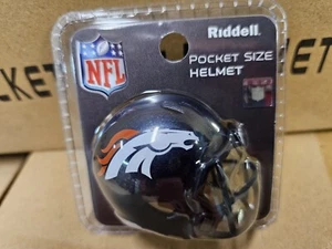 DENVER BRONCOS 2024 SPEED NEW CLAMSHELL POCKET PRO HELMET RIDDELL - Picture 1 of 3