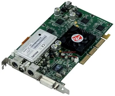 Graphics Card ATI ALL IN WONDER RADEON 9000 64MB 109-95900-00 1029590502 AGP - Image 1 of 2