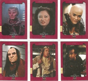 BABYLON 5 SEASON 4 RETROSPECTIVE CARDS S1 TO S12 SET OR SINGLES BY SKYBOX - Picture 1 of 32