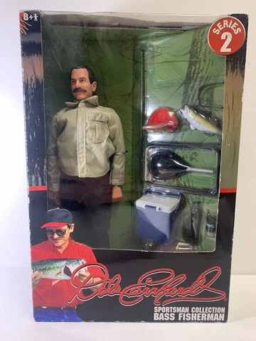 Dale Earnhardt Collectible 12 Inch Bass Fisherman Figure 2004 Series 2 Cover