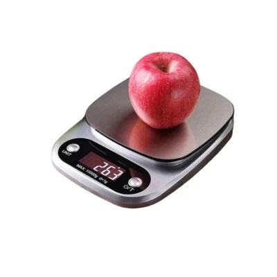 BILANCIA DIGITALE LCD DA CUCINA ELETTRONICA DA 1GR A 10KG TASTO TARA CASA B34 - Immagine 1 di 4