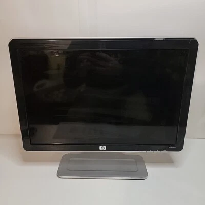 HP w1907 Widescreen LCD Monitor 19" DVI VGA 435820-101  Untested No Power Cord - Image 1 of 4
