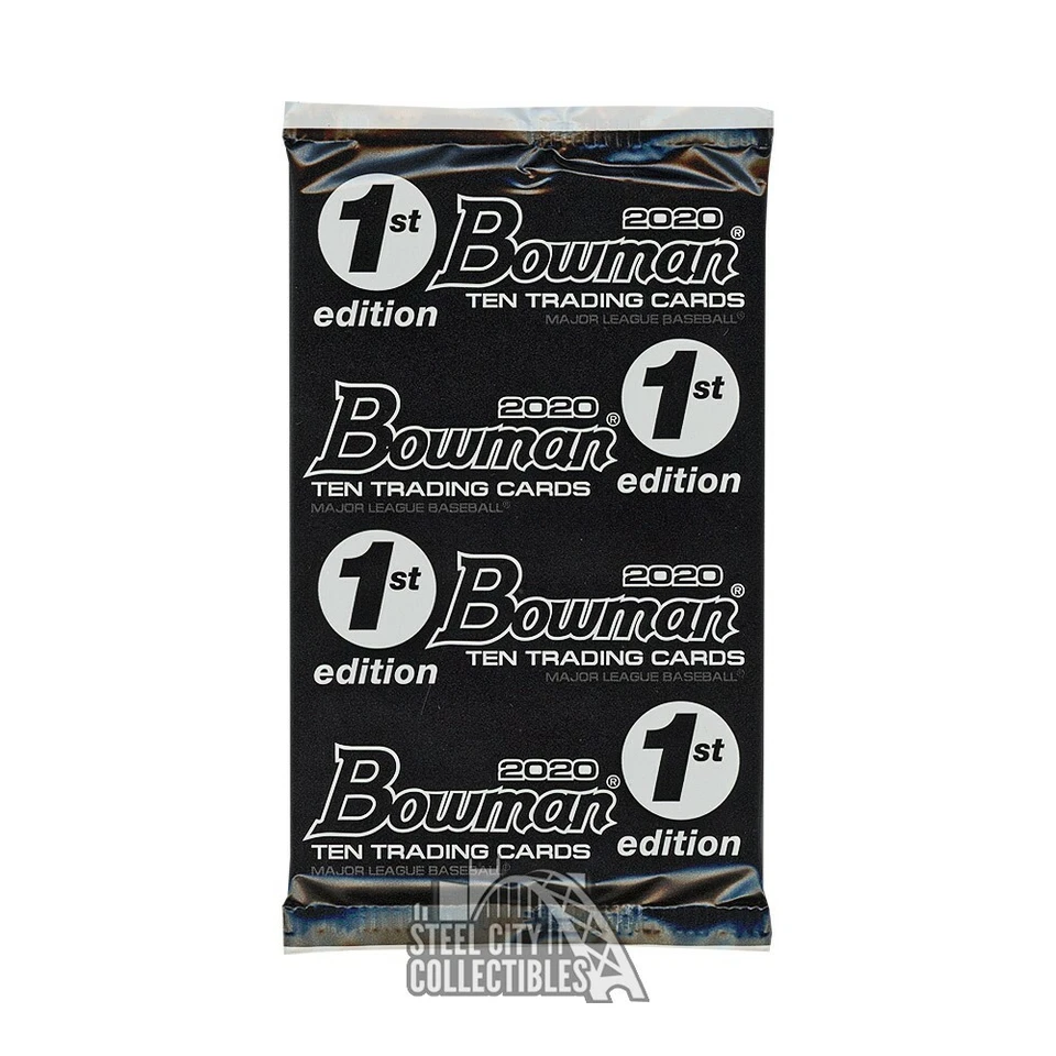 2020 Bowman 1st Edition Baseball Hobby Pack - Image 1 of 1