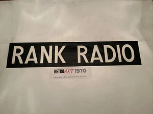 Plymouth Devon 1970’s Bus Blind 36” Gift - Rank Radio - Picture 1 of 12