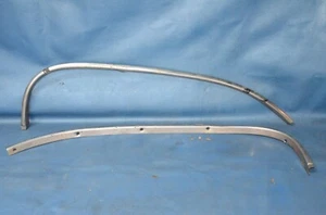 Vtg 1960s Mopar Rear Wheel Lip Moldings Edge Trim Ext Garnish Dodge Chrysler Ply - Picture 1 of 18