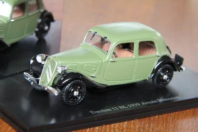 CITROEN TRACTION 11 BL armée française 1/43  ATLAS C neuf en boîte - Photo 1/4