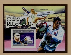 GUINEA - MINISHOJA NH de 2007 - AVIACIÓN - DEPORTE - Imagen 1 de 1