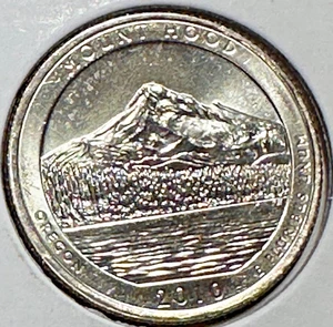2010 D Mount Hood Washington Quarter Uncirculated - Imagen 1 de 4