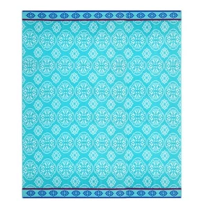 Oversized Extra Wide XL Beach Blanket Towel for Two - 58x68-100% Cotton Velou... - Picture 1 of 8