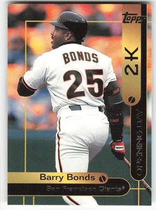 2000 Topps Opening Day 2K #OD2 Barry Bonds BASEBALL San Francisco Giants - Picture 1 of 2