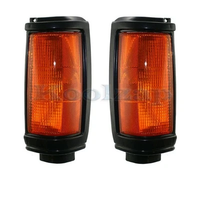 Par de luces de estacionamiento con señal de giro de esquina para camioneta Ram 87-96 y Mighty Max Foto 1 de 4