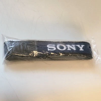 OEM GENUINE SONY HANDYCAM CAMERA STRAP NECK/SHOULDER STRAP DARK BLUE NEW - Image 1 of 4