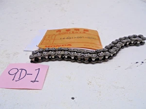 GENUINE HONDA PRIMARY CHAIN PC50 PF50 NOVIO AMIGO GRADUATE 14401-081-000 (9D-1) - Picture 1 of 3