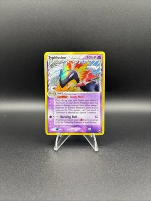 🟡LP Pokemon Typhlosion TCG Holo Card Delta Species 12/101 EX Dragon Frontiers - Image 1 of 4