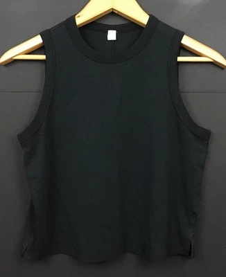 Lululemon Classic-Fit Cotton-Blend Tank Top Black Size 4 - Image 1 of 4