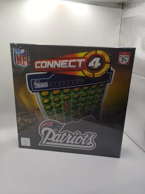 Rare New England Patriots Collectible NFL Game Connect 4 Sealed Box Hasbro 2008 - Image 1 of 4