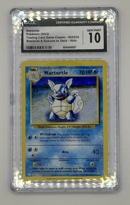 Wartortle 002/034 - CLBEN - TCG Classic 2023 - PSA 10 (GEM MINT) - Bild 1 von 2