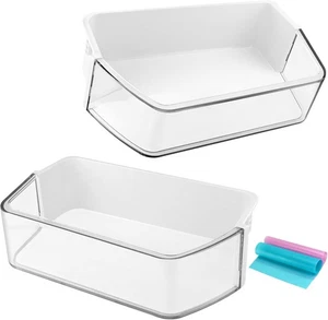 DA97-12650A (RECHTS) & DA97-12657A (LINKS) Kühlschrank Türablage Ersatz 2 Stück - Bild 1 von 7