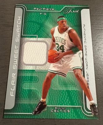 Camisetas Flair Sweet Swatch 2003-04 221/250 Paul Pierce #SSJ-PP HOF Foto 1 de 2
