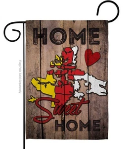 Canada Provinces Nunavut Home Sweet Garden Flag Canadian Territories Region C... - Picture 1 of 9