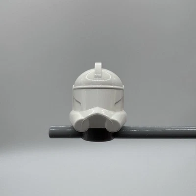 Lego Star Wars Prototype Plain Monochrome Clone ARC Trooper Helmet Error Rare - Image 1 of 2