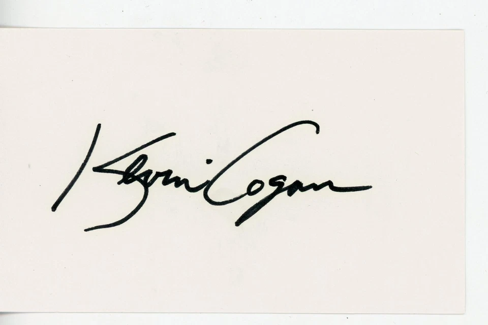 Formula One - Cause of the 1982 Indy 500 Controversy Kevin Cogan & his autograph - Image 1 of 1