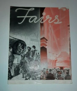 Vintage 1939 NY Worlds Fair FAIRS MAGAZINE Travelers Insurance Giveaway - Picture 1 of 4