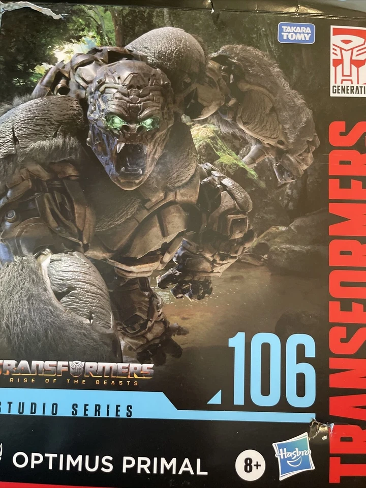 Hasbro Transformers Rise of The Beasts Optimus Primal 8 in Action Figure- F7248