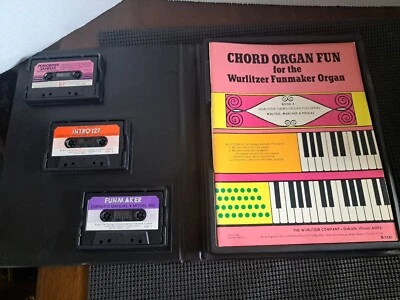 Wurlitzer Funmaker Organ Owners Kit  Music Self Teaching Manuel - Image 1 of 4