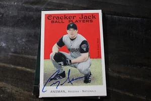 CRAIG ANSMAN CRACKER JACK ARIZONA DIAMONDBACKS  AUTOGRAPHED CARD - Picture 1 of 1