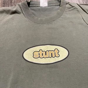 Vintage Barenaked Damen STUNT Tee Canada Rock Pop oliv Shirt Einzelnaht XL  - Bild 1 von 9