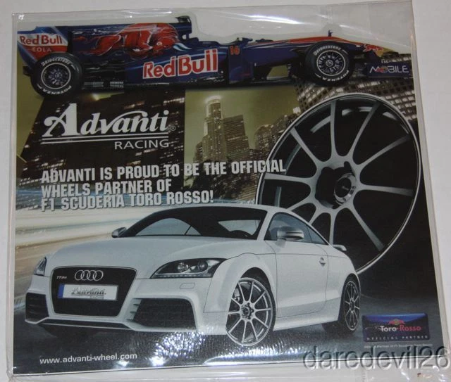 2011 Scuderia Toro Rosso Ferrari Advanti Racing SEMA Show Promo F1 Mouse Pad - Image 1 of 1
