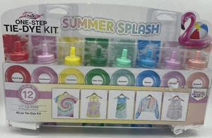 Tulip One Step Tie Dye Kit Summer Splash 45 Piece - Picture 1 of 2