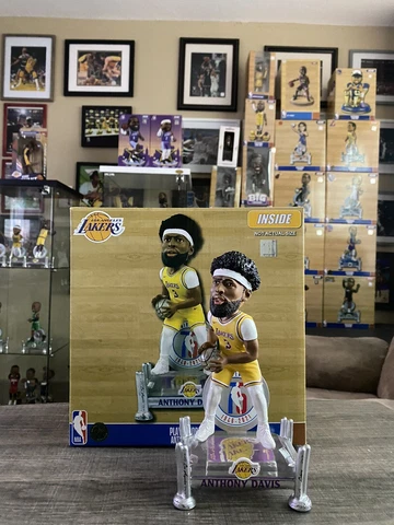 Anthony Davis Los Angeles Lakers 75th Anniversary Bobblehead Cover