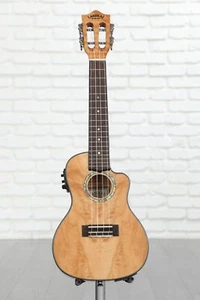LANIKAI QM-NACEC Acoustic-Electric Concert Ukulele - Missing Case - Picture 1 of 12