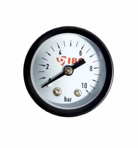Manometer 0-10 bar 1/4 Zoll Außengewinde für die Druckminderer Honeywell FK D06 - Bild 1 von 2
