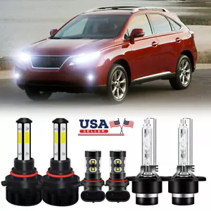 Faro antiniebla LED delantero LED&HID alto-bajo para Lexus RX350 2007 2008 2009 - Imagen 1 de 11